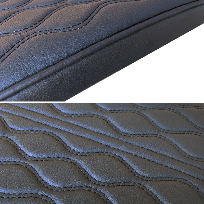 Comfortable arm support cushion installed on a vehicle center console