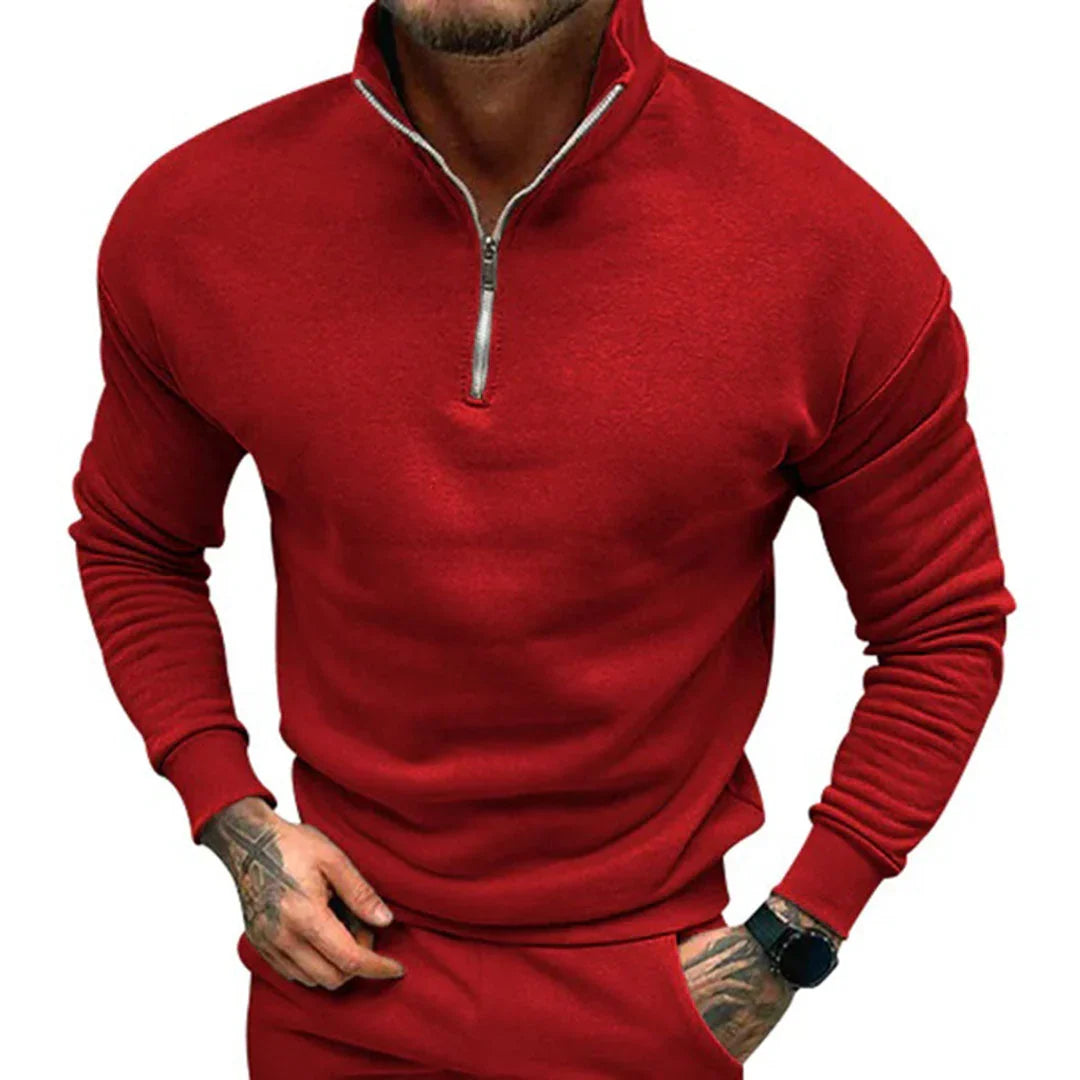Sterling | Men’s Half-Zip Knit Sweater