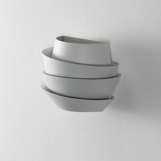 Modern dual-light iron wall lamp showcasing sleek up and down lighting design