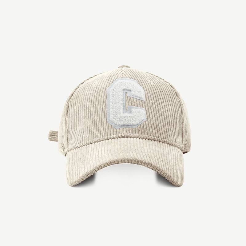 Adjustable casual wear streetwear cap with letter embroidery