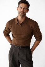 Rhettson | Men’s Knit Polo Sweater