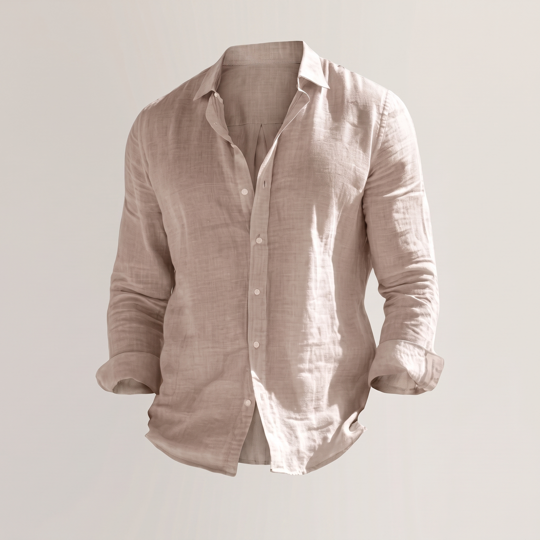 Full view of men's stylish shirt in casual wear style