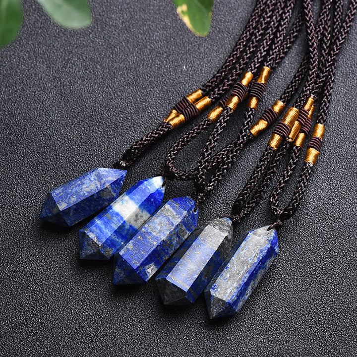 Bohemian fashion natural gemstone necklace for crystal lovers