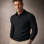 Wesley | Men’s Long Sleeve Polo Sweater