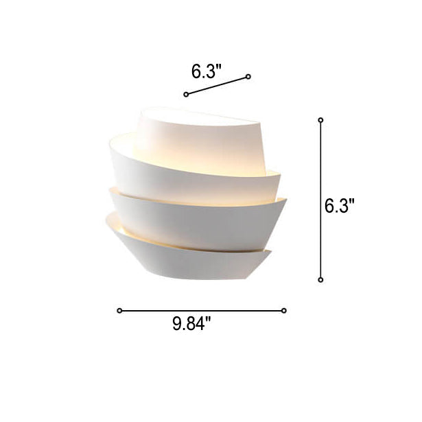 Minimalist interior design featuring the black iron dual-light wall sconce