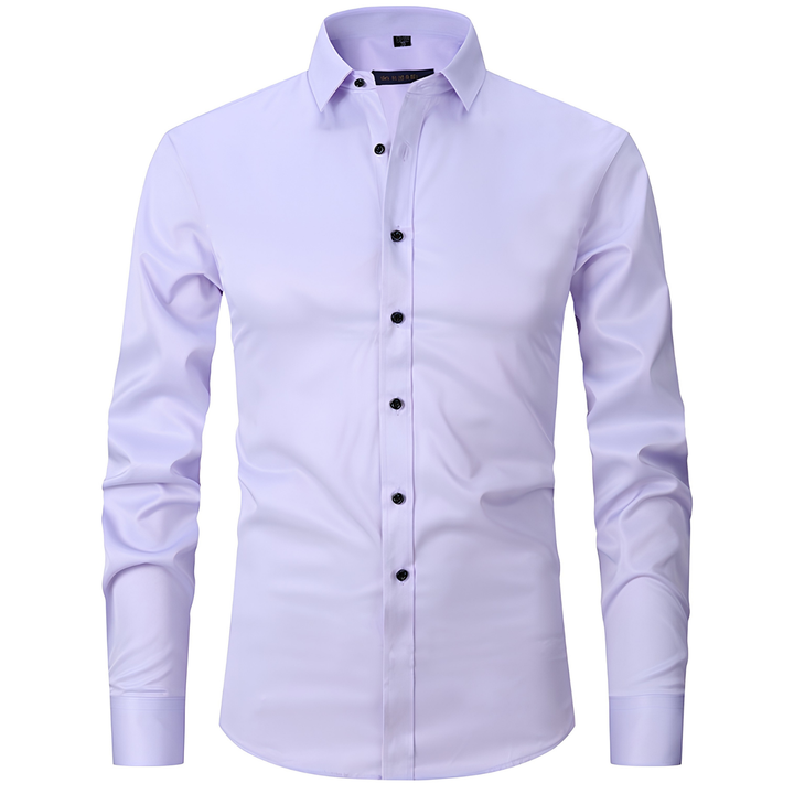 Stylish long sleeve work shirt for men casual fashion