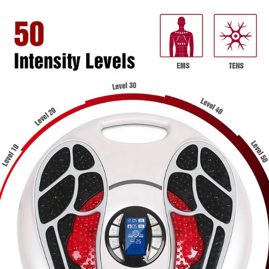 Portable electric foot massager machine for daily leg and feet care