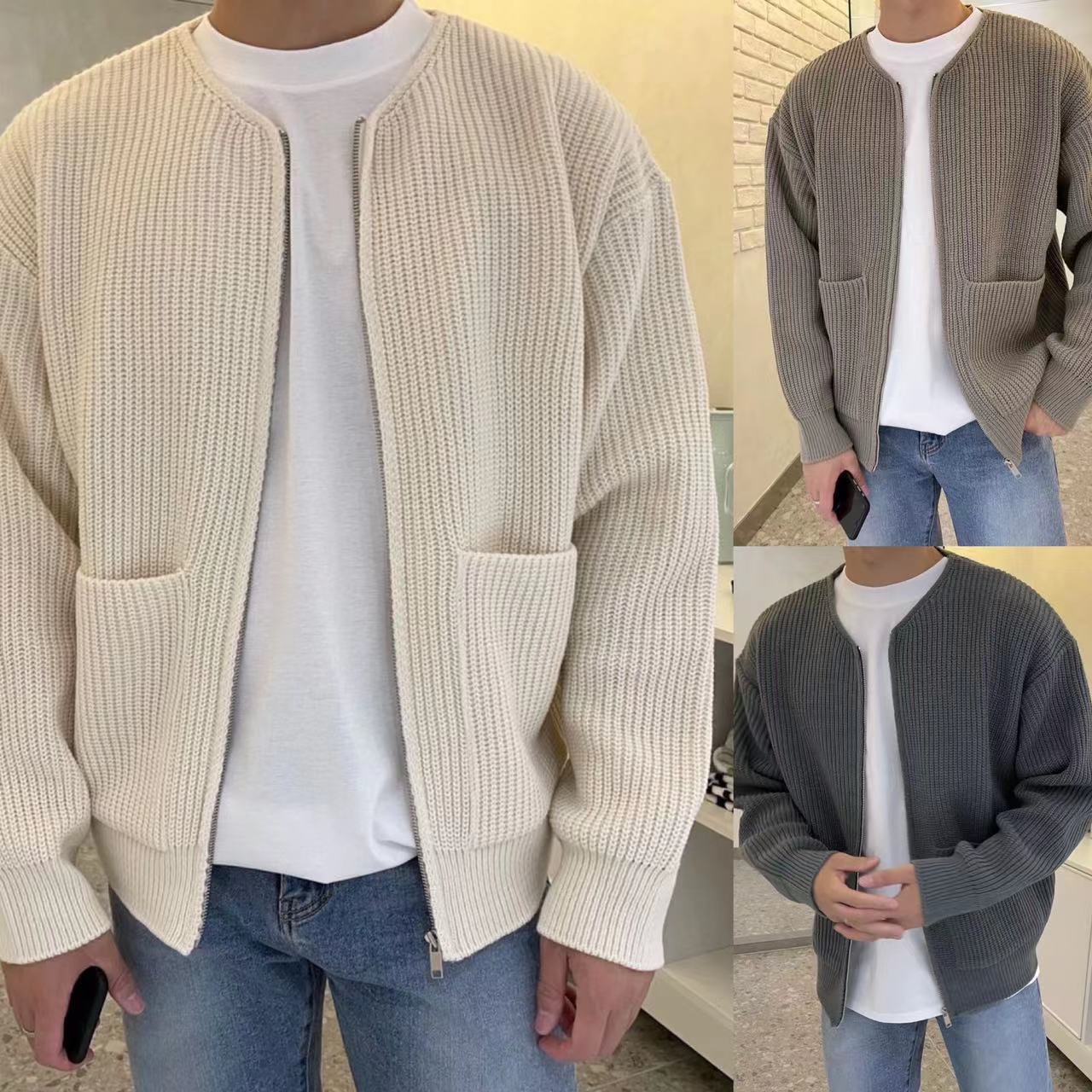 Sawyer | Men’s High-Collar Cardigan