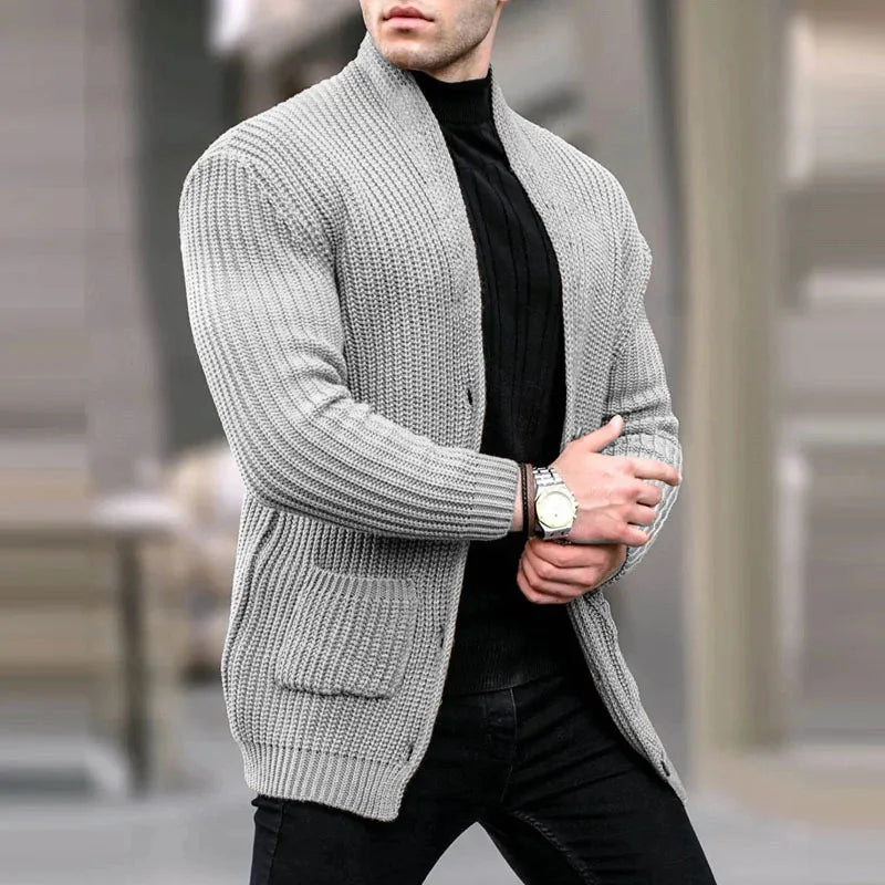 Tristan | Men’s Relaxed-Fit Knit Cardigan
