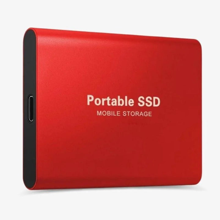 Reliable external SSD for secure data backup and quick file transfers