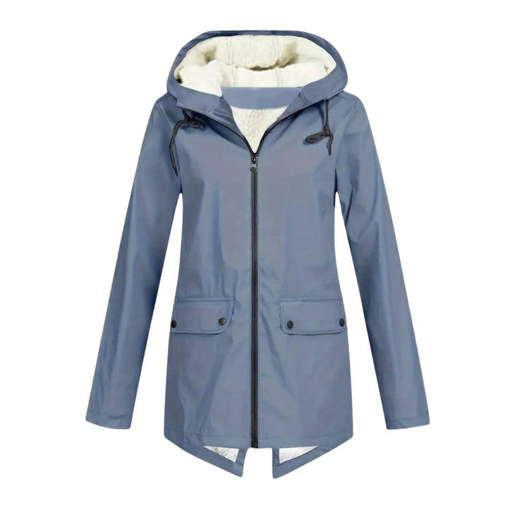 Interior lining of the warm winter outerwear for cold weather