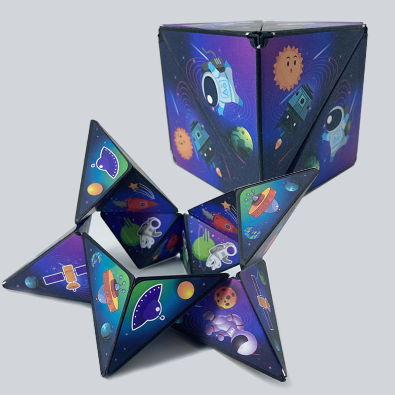Fidget toy gift idea posed dynamically on a clean surface for easy viewing