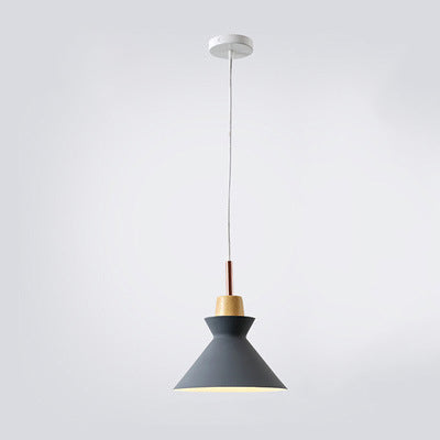 Nordic chandelier styled in a contemporary minimalist interior