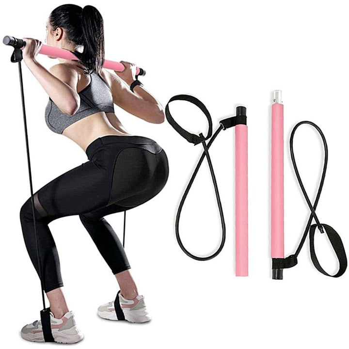 Metal buckle connection system on the resistance band for secure home training