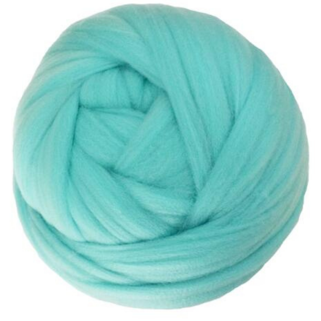 Soft texture detail of the premium craft kit yarn for cozy home styling