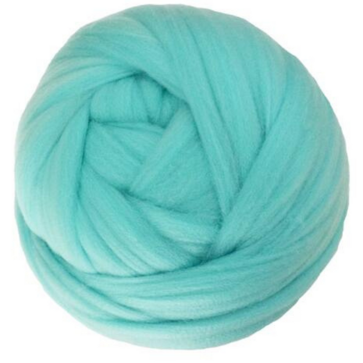 Soft texture detail of the premium craft kit yarn for cozy home styling