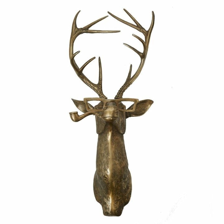 Detailed animal wall sculpture serving as a standout focal point for home accents
