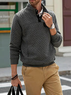 Briarson | Men’s Quilted Pullover Sweater