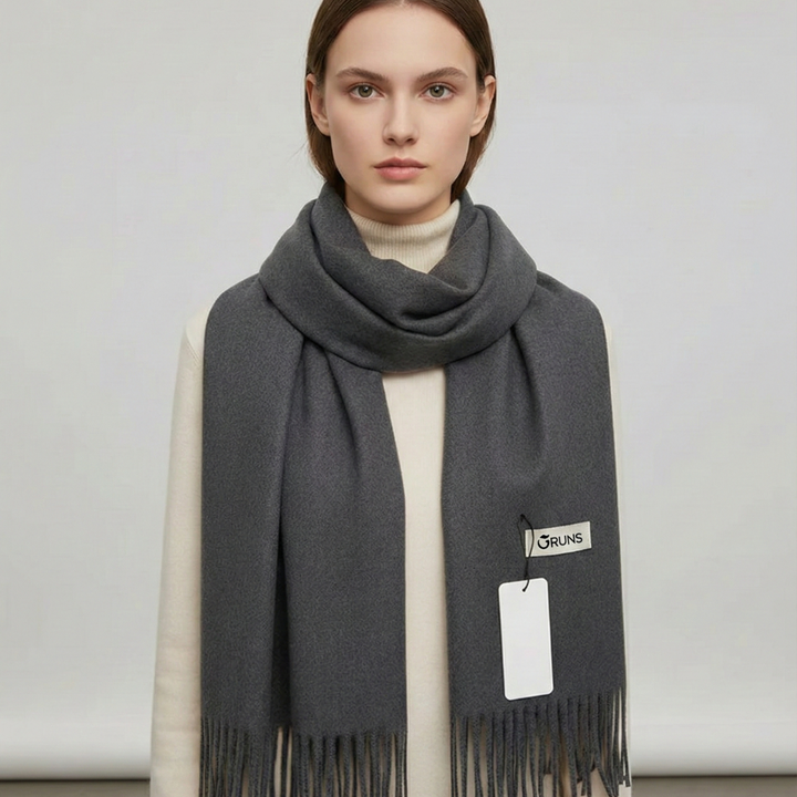 Cozy outdoor accessories women's heavy winter scarf