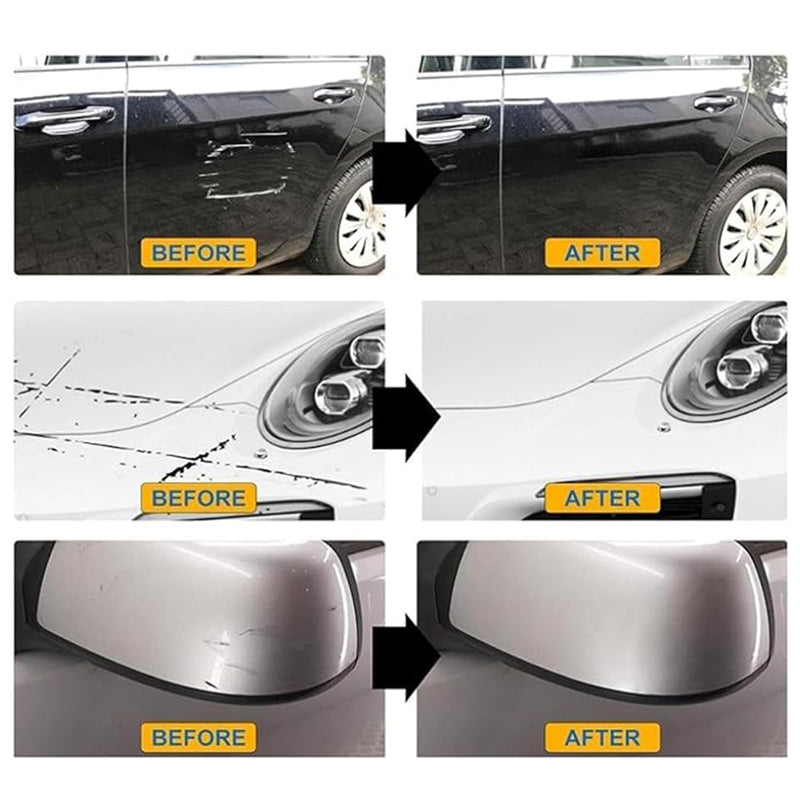 Universal car scratch remover bottle for auto detailing and paint repair