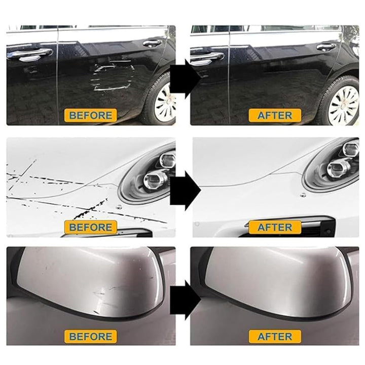 Universal car scratch remover bottle for auto detailing and paint repair