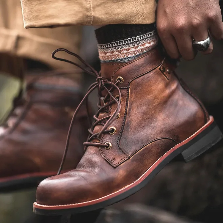 Sterling | Men’s Lace-Up Ankle Boots