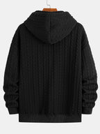 Lyle | Men’s Jacquard Zip-Up Hoodie