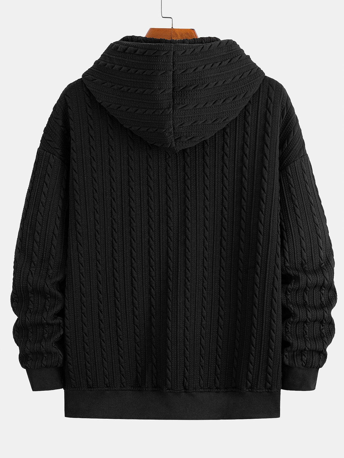Lyle | Men’s Jacquard Zip-Up Hoodie