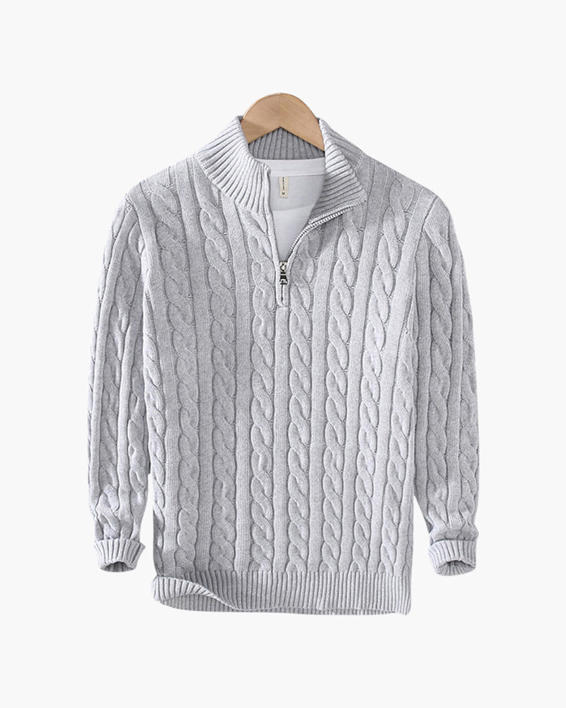 Everard | Men’s Knit Half-Zip Sweater