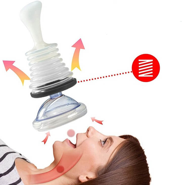 Complete medical equipment set for anti choking emergency first aid