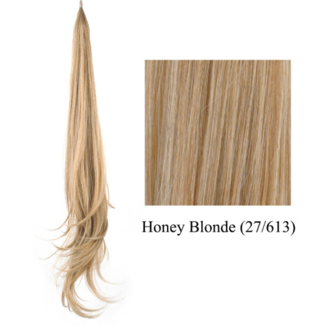 Elegant long wavy hair extension with strong attachment