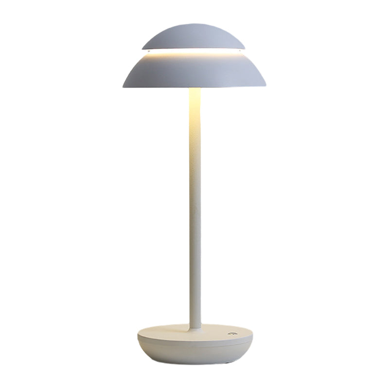 Stylish cordless table lamp complementing minimalist furniture