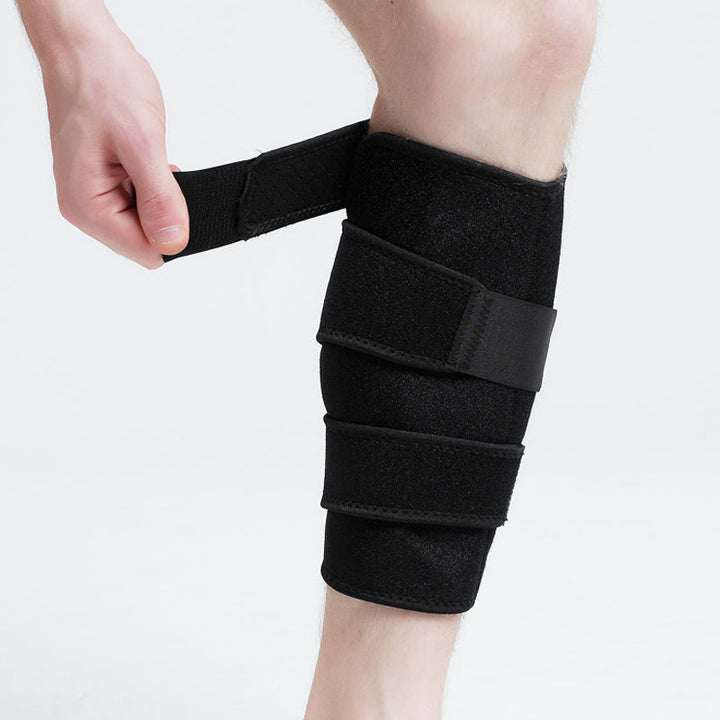 Breathable fitness gear calf brace for athletic performance and recovery