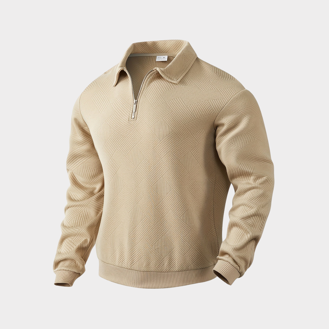 Fenton | Men’s Half-Zip Polo Sweater