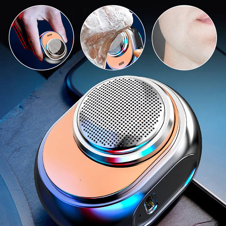 Detachable shaving head of the mens mini grooming tool