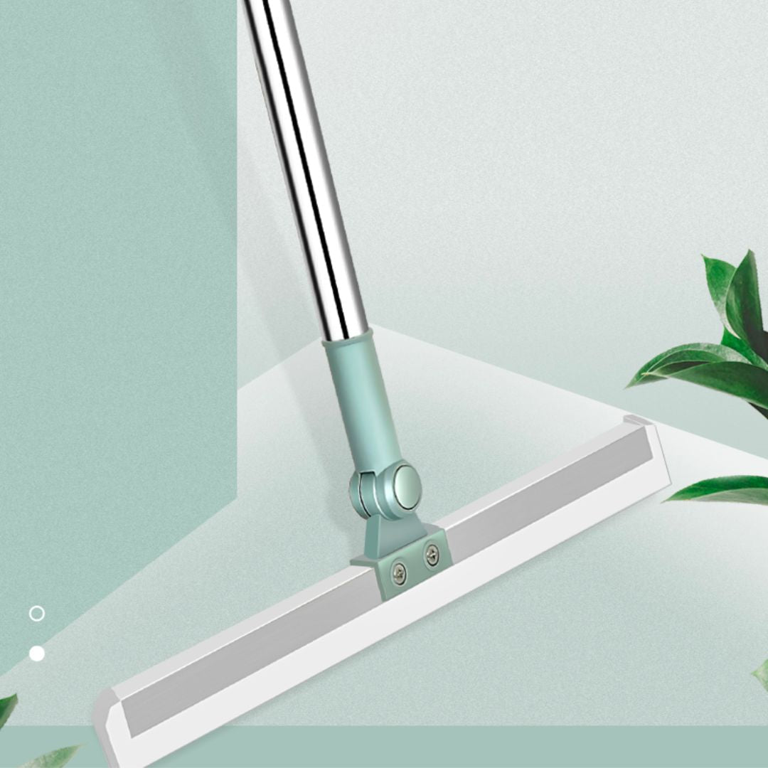 Close up of the silicone broom head and connecting joint