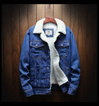 Creston | Men’s Fur-Lined Denim Jacket