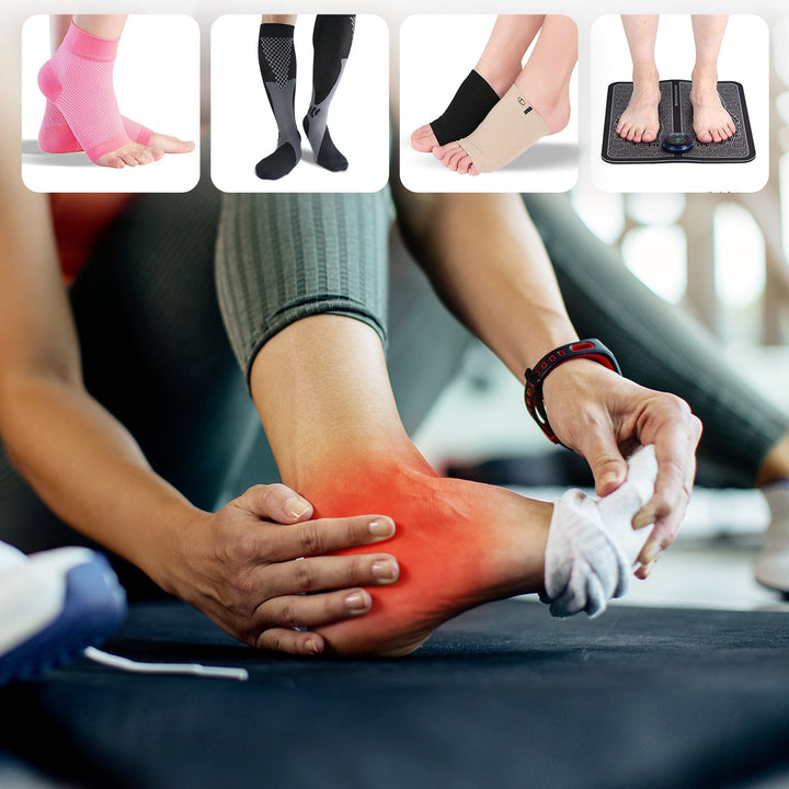Compression socks for leg swelling relief and improved circulation