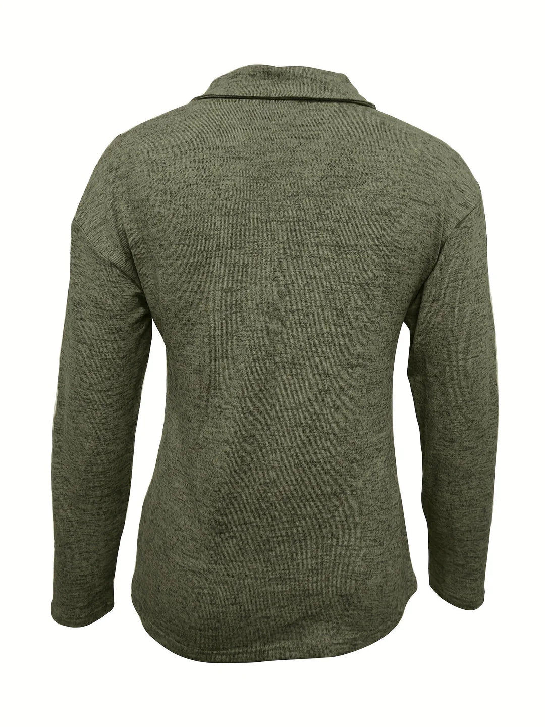 Wynara | Women’s Half Zip Collar Long Sleeve Sweater