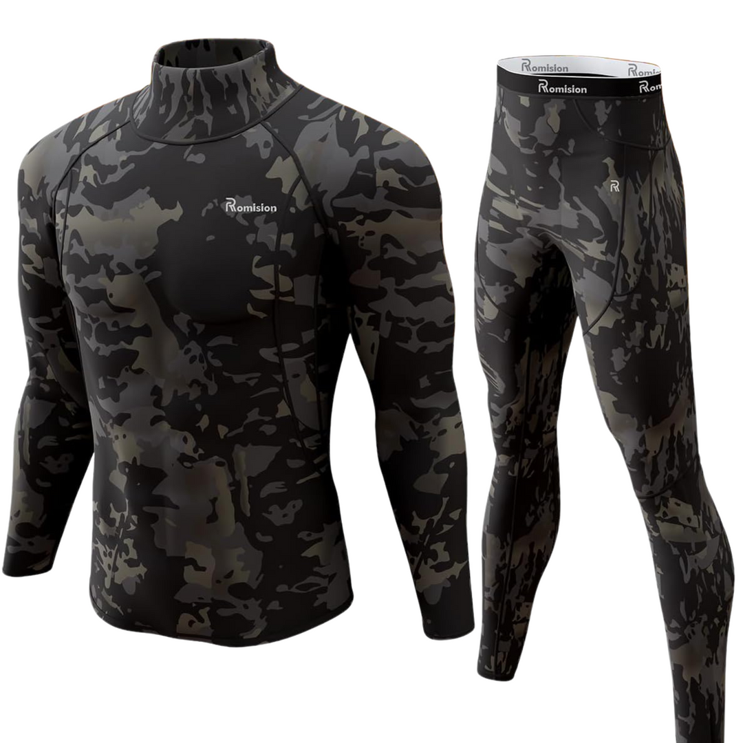 Thermal bottoms with ankle tapered fit for winter boots