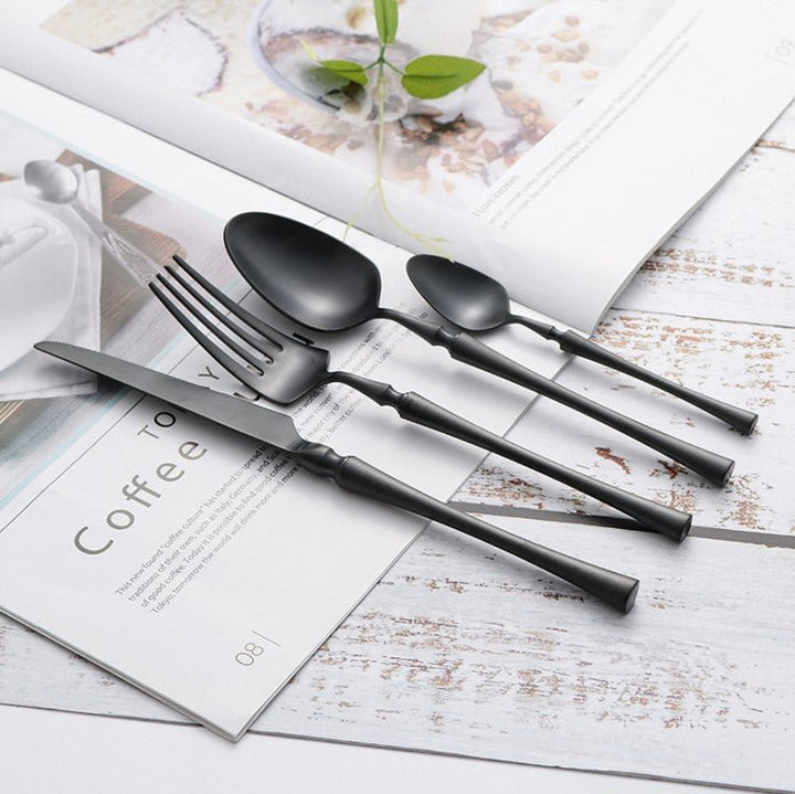 Premium cutlery set and dining accessories for everyday meals