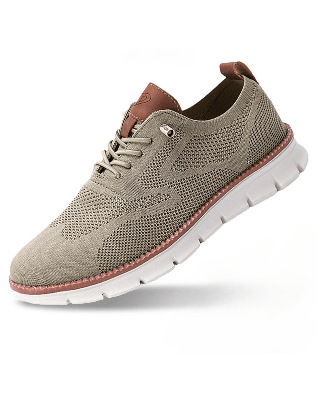 Men's beige modern comfort everyday sneaker