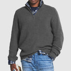 Paul | Men’s Ribbed Quarter-Zip Sweater