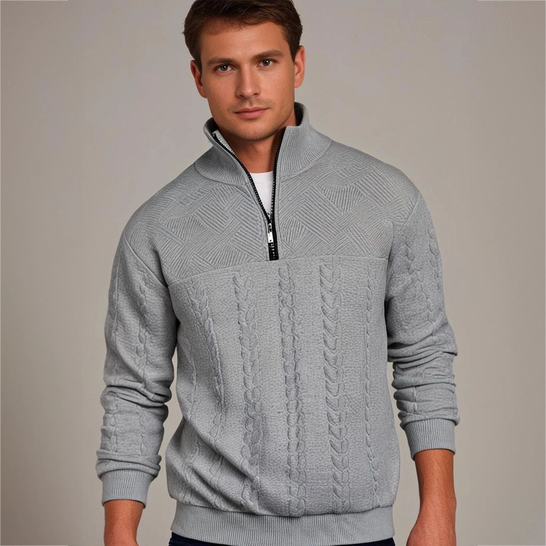 Thayer | Men’s Knit Half-Zip Sweater