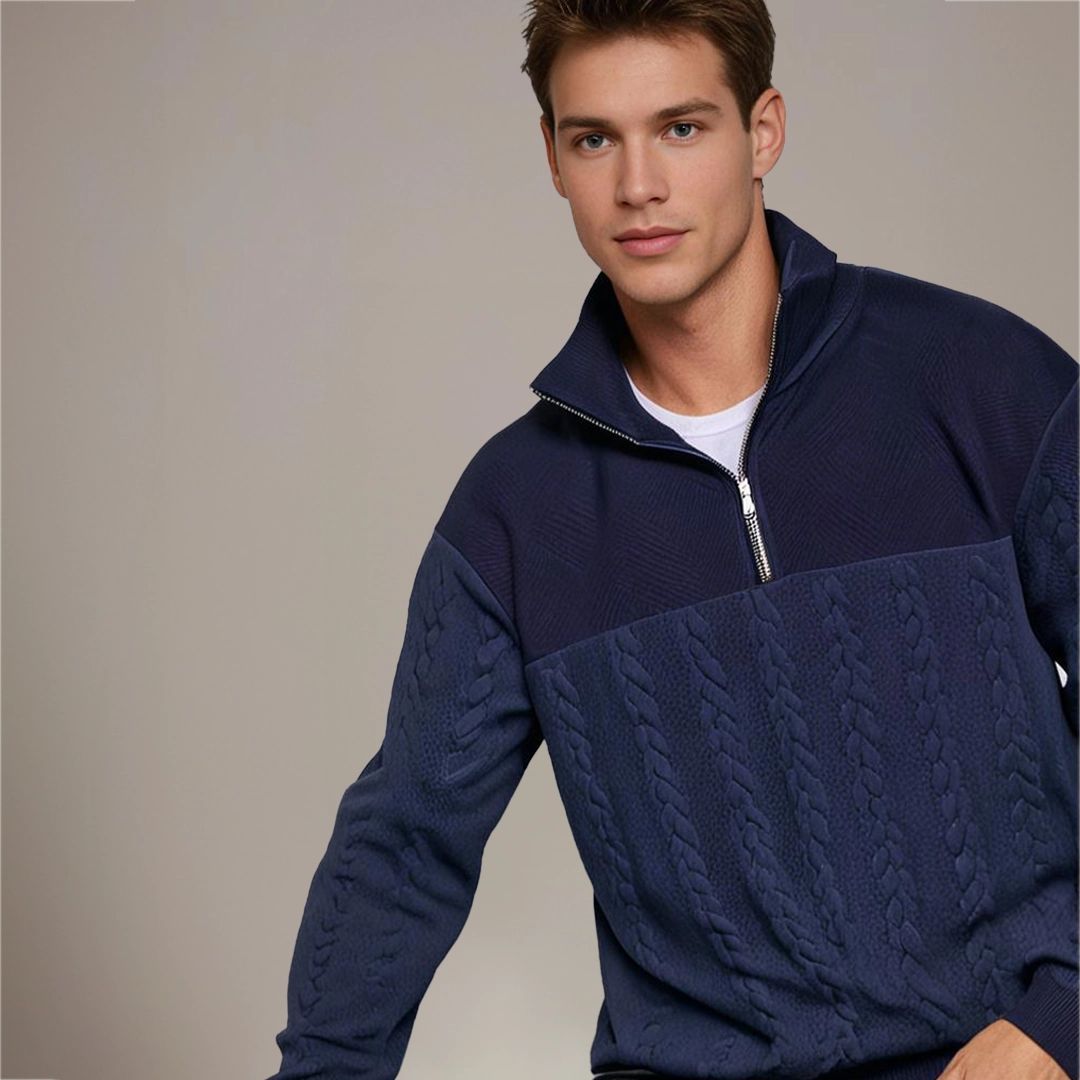 Thayer | Men’s Knit Half-Zip Sweater