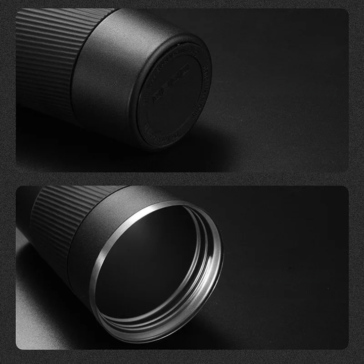 Vacuum insulated stainless steel flask for daily hydration