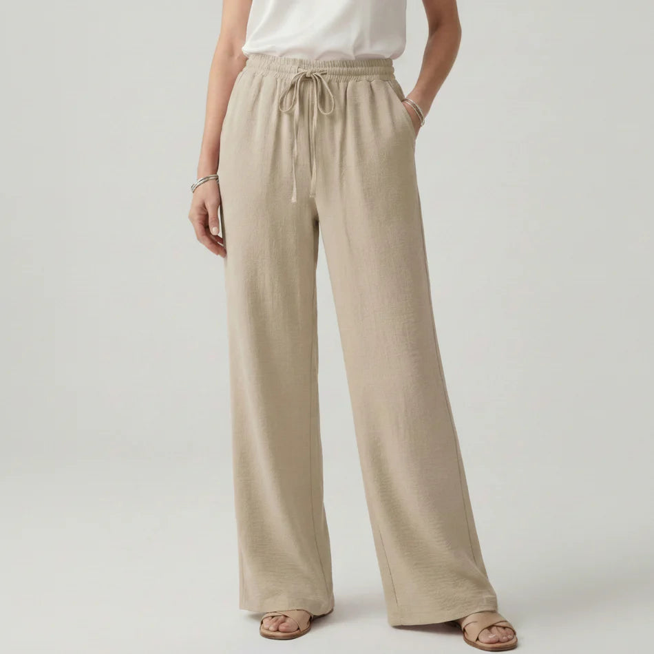 Women’s Drawstring Waist Trousers