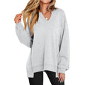Preslee | Women’s Oversized V Neck Sweater