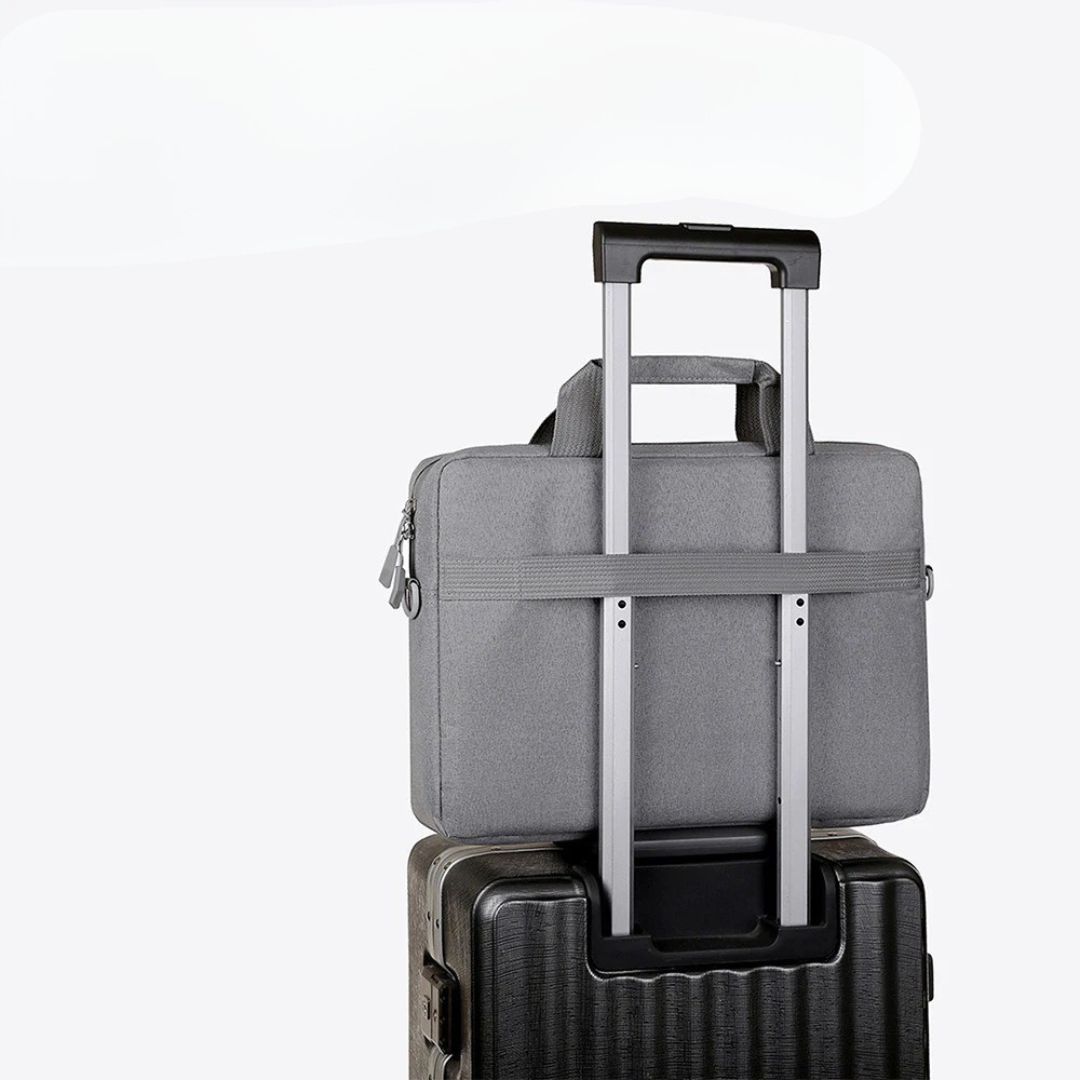 Waterproof tech laptop sleeve in sleek black color variant