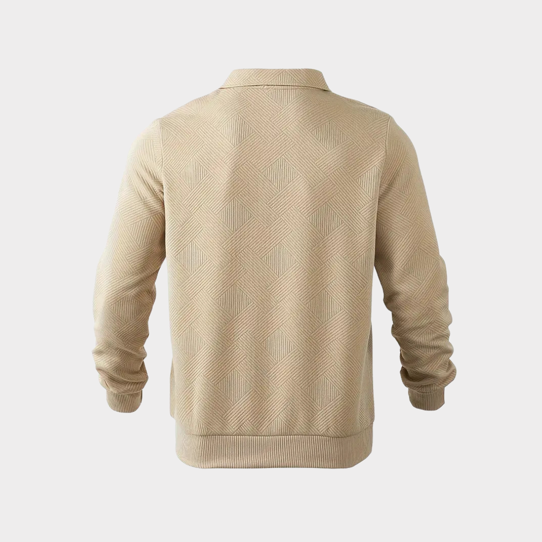 Fenton | Men’s Half-Zip Polo Sweater